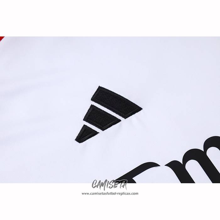 Chandal del Arsenal 2025-2026 Manga Corta Blanco - Pantalon Corto